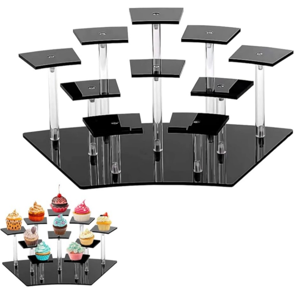 Perfume Fragrance Holder - Espositore a 8/10 Livelli in Acrilico,