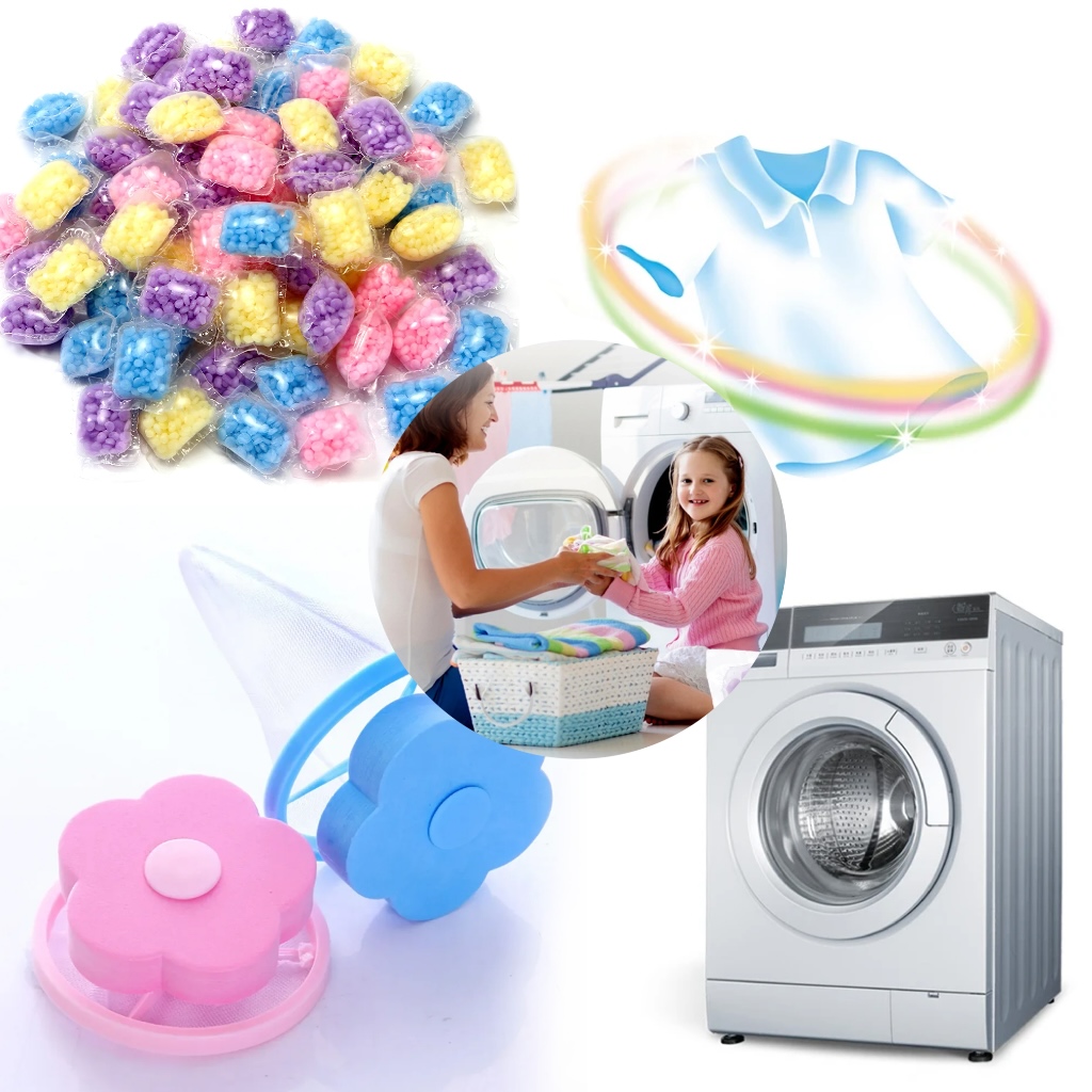 Perfume Fragrance Laundry Detergent - 100Pcs perline per bucato detersivo liquido
