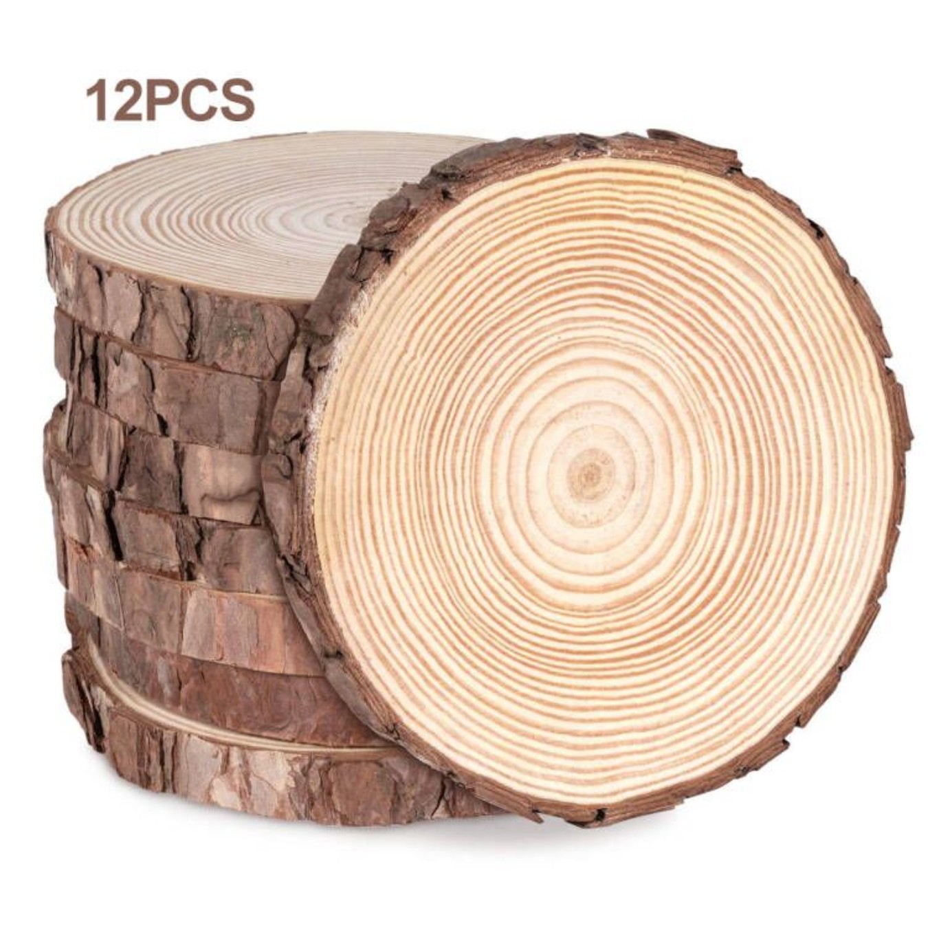 Oud Wood Chip - 12 pezzi di fette di legno