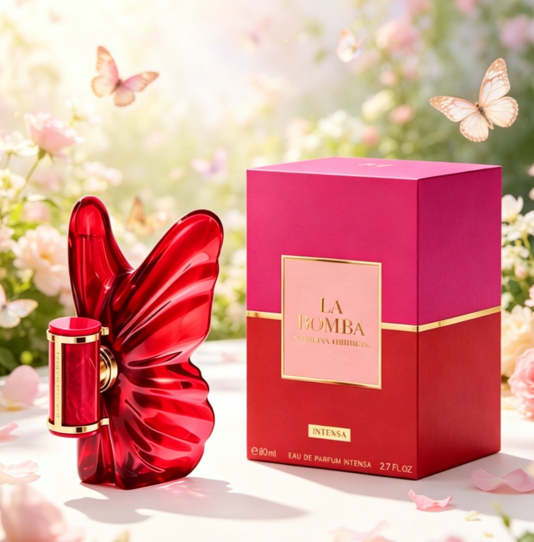 Perfume La Fragrance - Affascinante profumo La Bomba Intensa, flacone