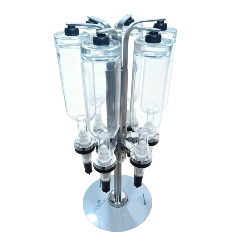 Perfume Fragrance Bulk - Dispenser rotante a 6 pompe per