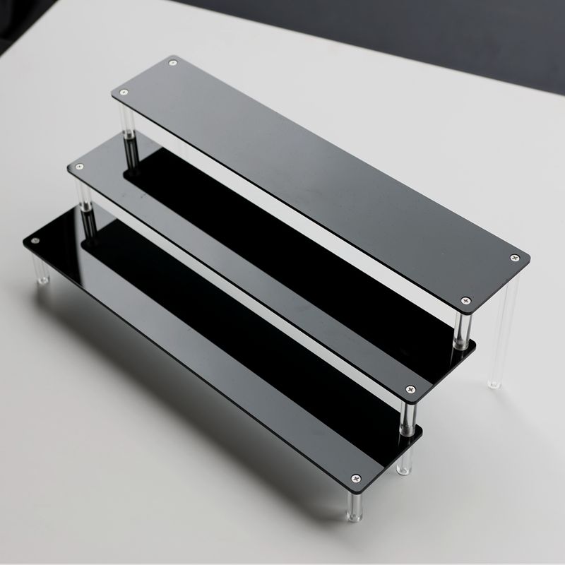 Perfume Fragrance Holder - Espositore in acrilico nero per organizer