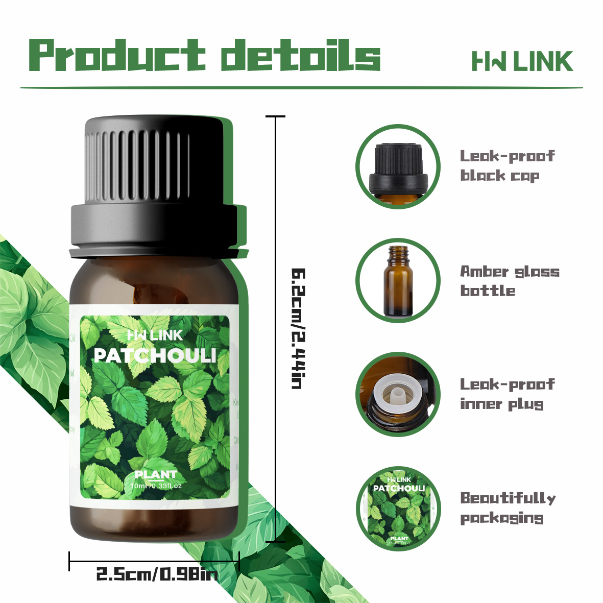 Olio Essenziale di Patchouli 1 - Perfume Fragrance Oil recensione e prezzo