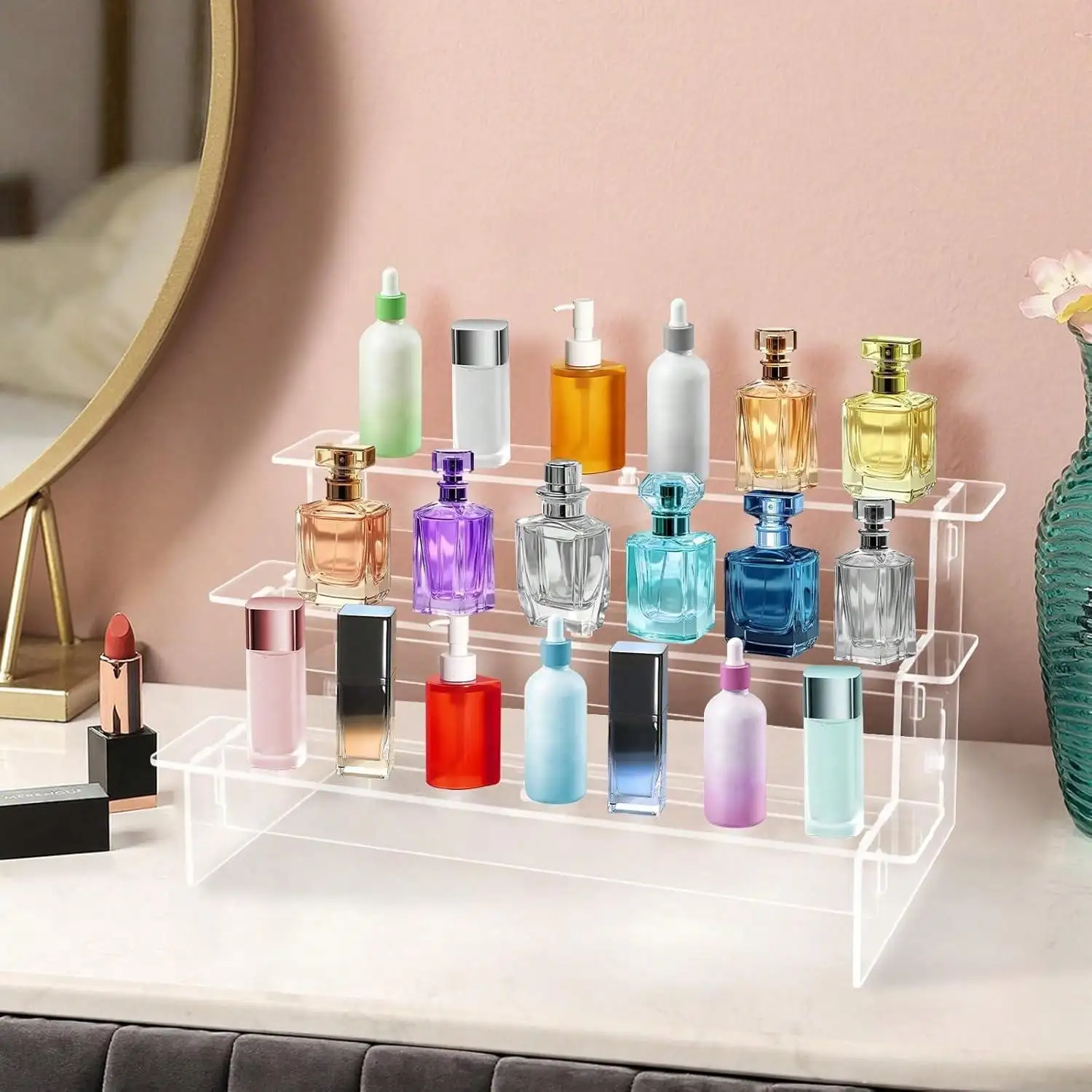 Espositore in acrilico Rialzi  - Perfume Fragrance Holder recensione e prezzo