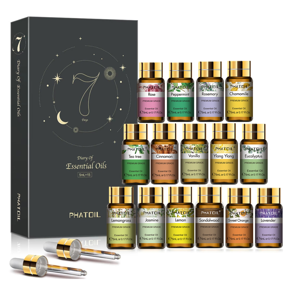 PHATOIL Set di 12/15 Oli Essen - Perfume Fragrance Oil recensione e prezzo