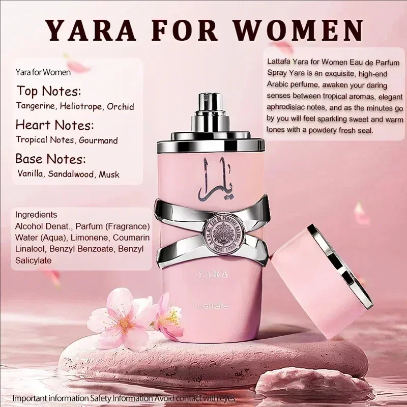 Profumo Yara 100ml, Spray Corp - Yara Perfume Fragrance recensione e prezzo