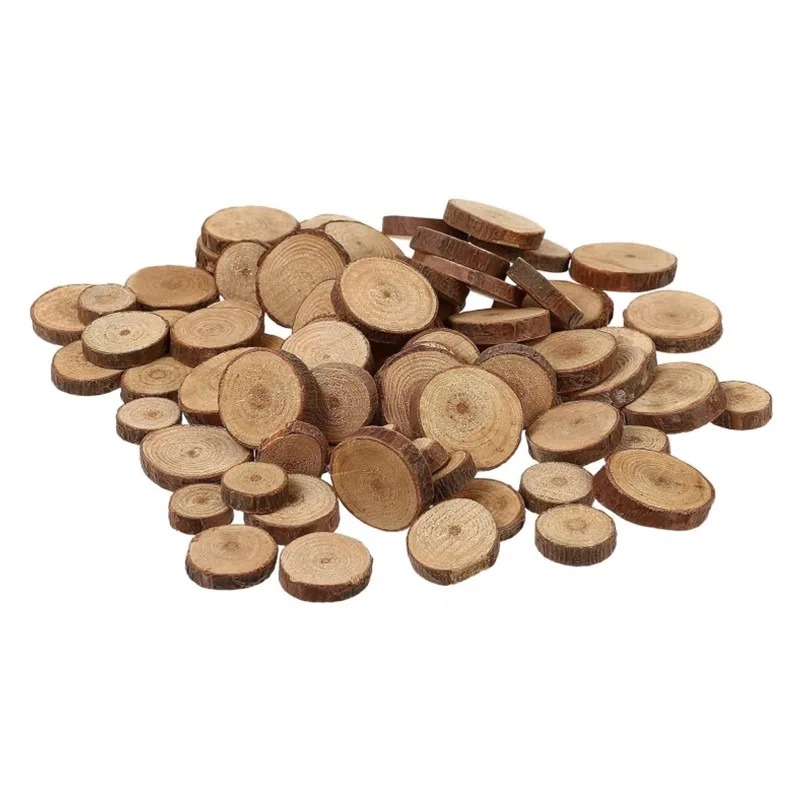 30 pezzi 1-3 cm fette di legno - Oud Wood Chip recensione e prezzo