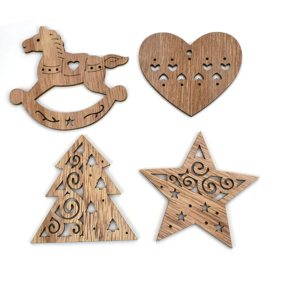 14 PZ 70-80 MM Albero Di Natal - Oud Wood Chip recensione e prezzo