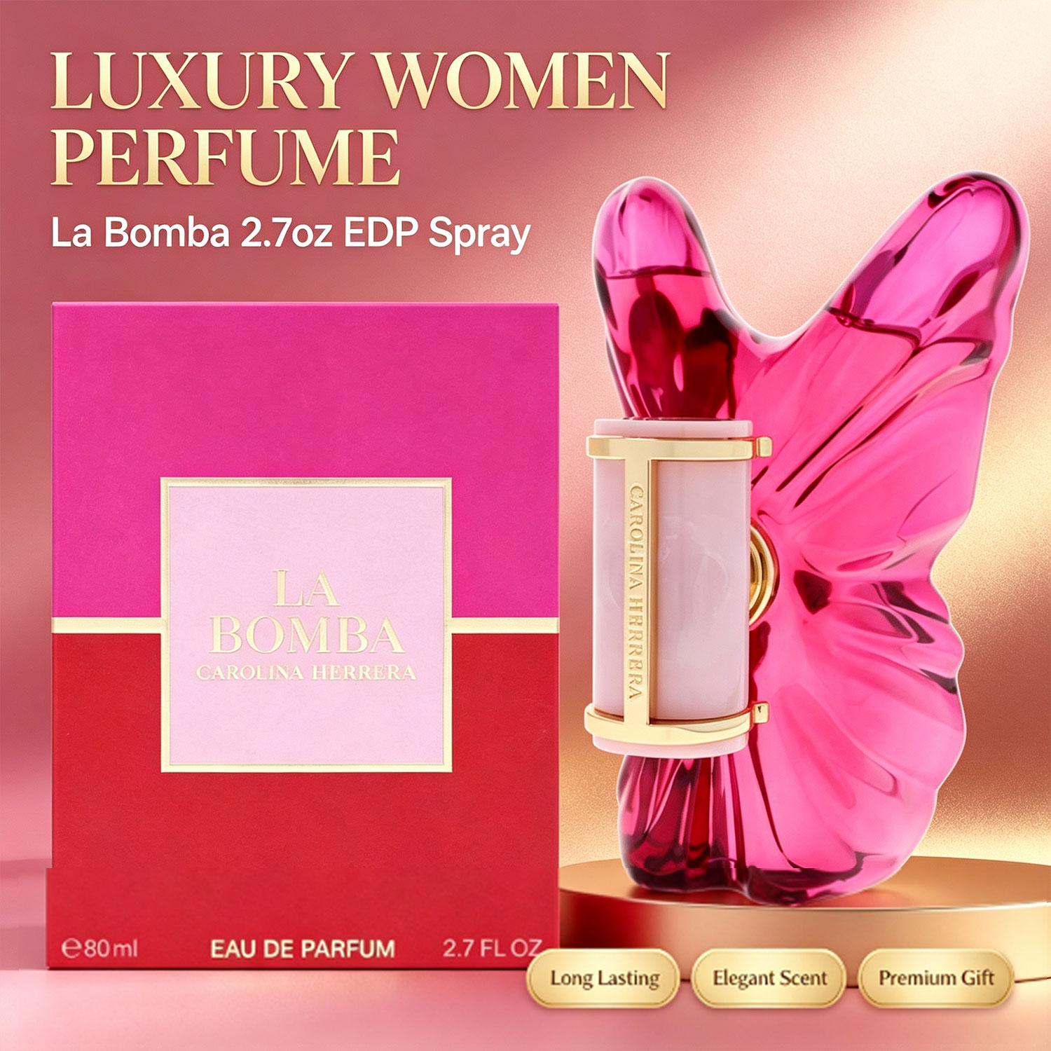 Carolina Herrera La Bomba Eau  - Perfume La Fragrance recensione e prezzo