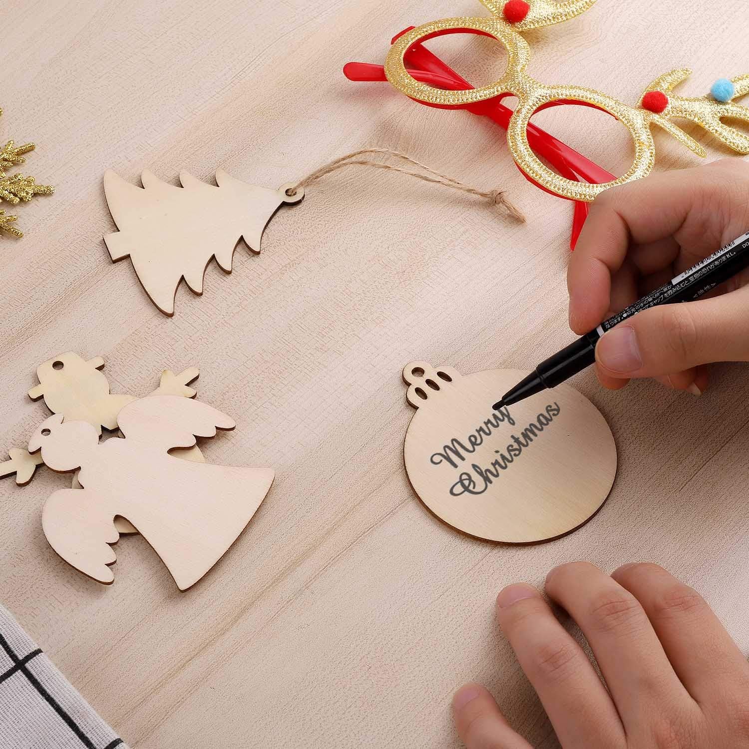 Decorazione palla di Natale in - Oud Wood Chip recensione e prezzo
